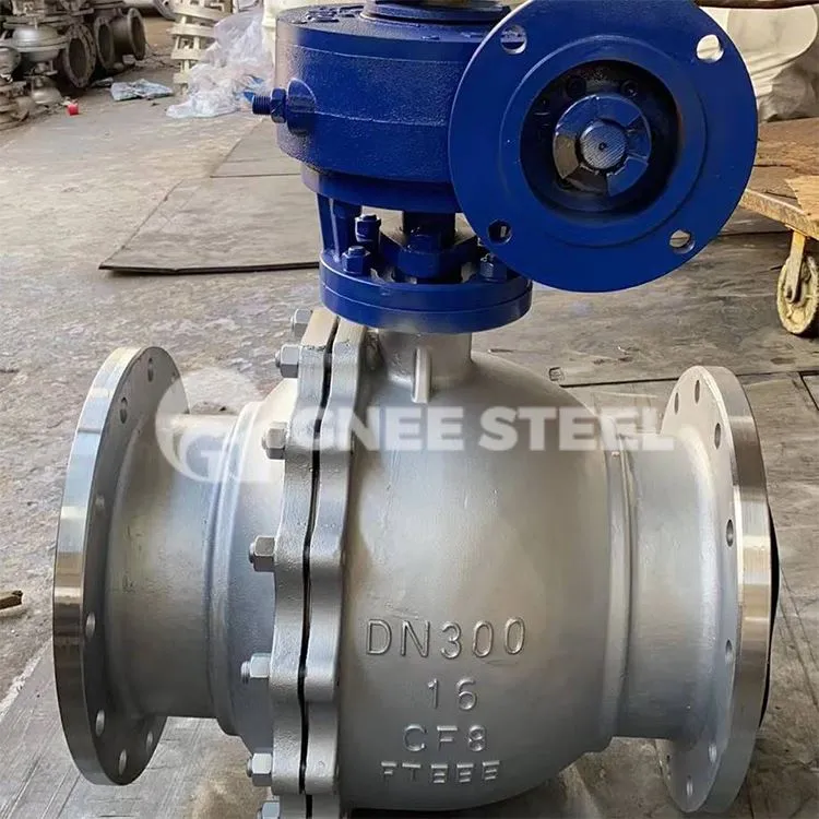 API 6D Flanged ফ্লোটিং বল ভালভ