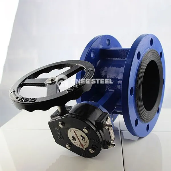 কাস্ট আয়রন ফ্ল্যাঞ্জ প্রজাপতি ভালভ