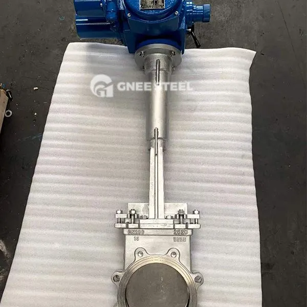 উচ্চ তাপমাত্রা ছুরি গেট ভালভ