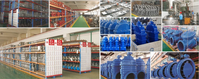 Rubber-Lined Wafer Manual Butterfly Valve workshop center Rubber-Lined Wafer Manual Butterfly Valve workshop center