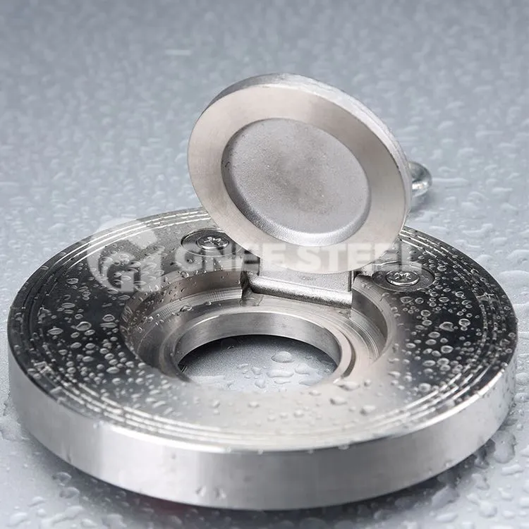 একক ডিস্ক ওয়েফার চেক ভালভ