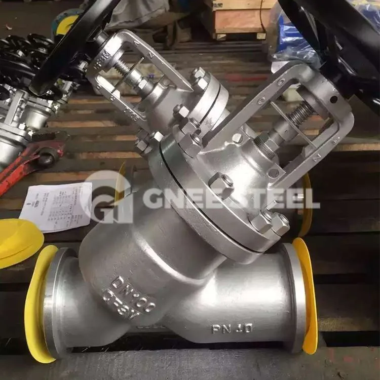 Y- প্যাটার্ন গ্লোব ভালভ